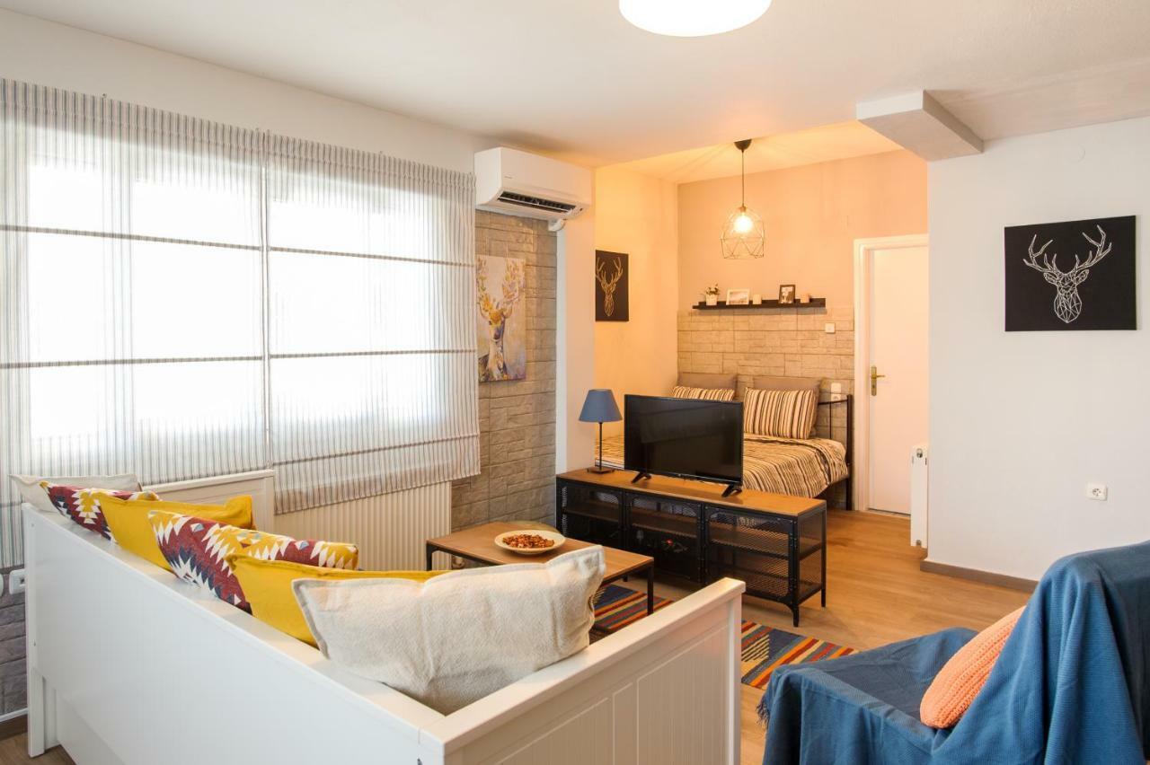 La Casa - Traditionally Elegant Apt 38M2 W Prk Grd Ioannina Ngoại thất bức ảnh